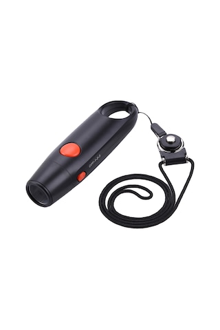 Reedark Düdük - 4 Adet Cr2302 Pil Dahil, Spor Ve Acil Durumlar İçin Elektronik Sinyal Cihazı Siyah