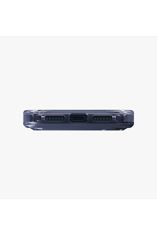 Apple Uyumlu iPhone 17 Pro Max Kılıf Combat Serisi Üç Katmanlı Shocksorb Magsafe Özellik Magclick Koruyucu Kapak Lacivert