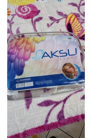 Aksu Vizon 155X215Cm Tek Kişilik Genç Çocuk Kelebek Battaniye