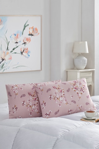 Marla Home 2'li Yastık Kılıfı Pamuklu 50x70 Cm Pembe Bahar Marla Home 2'li Yastık Kılıfı Pamuklu 50x70 Cm Pembe Bahar