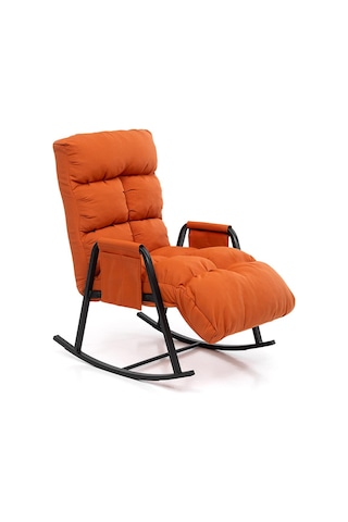 Pafu Lena Outdoor Bahçe Su Geçirmez Fonksiyonel Sallanan Koltuk - Turuncu