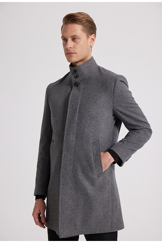 D's Damat Ds Damat Regular Fit Antrasit Palto 5Hf08Ort10002 Antrasit