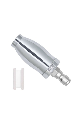 Konesam 3600 Psı 360 Döner Turbin Sprey, 1/4" Hızlı Bağlantı, Çelik Kaplama, Rust Ve Kir Temizleme, Yüksek Basınçlı Yıkama Aleti Uyumlu