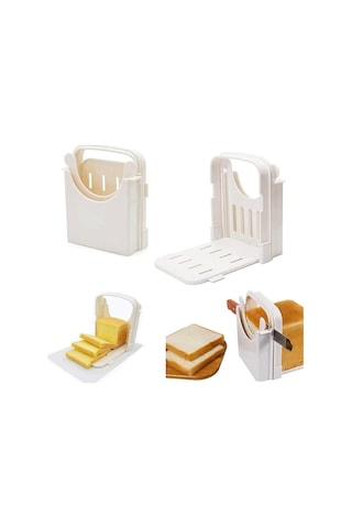 Ekmek Dilimleyici, Katlanabilir Ekmek Tost Dilimleyici, Sandviç Tost Kesme Makinesi - Hızlı Ve Güvenli, Eşit Dilimleme Diğer