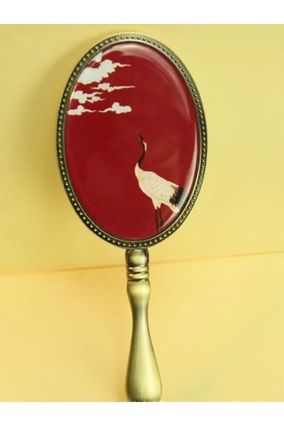 Mama Karma Hediye Saplı Ayna 226723523 Altın Rengi