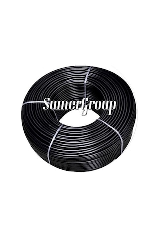 Sumergroup 8X10Mm Polietilen Pe Pnömatik Hortum Siyah 100Mt
