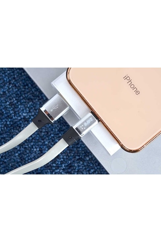 Mobilefix Siyah Lightning Vera Usb Kablo