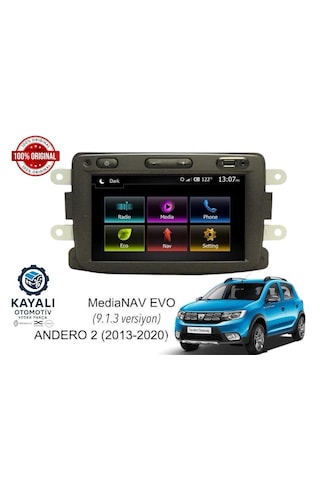 Sandero 2 Lg Media Nav Evolutıon Multımedya Navıgasyon 7" 7"