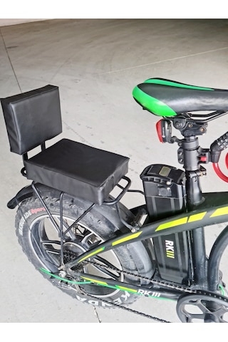 Volta Elektrikli Bisiklet Koltuk Siyah Siyah - Mavi
