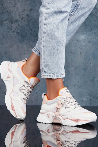 Dark Seer Ds.pmd239k2051 Sneaker Günlük Spor Ayakkabı 2025 Kadın Beyaz-pudra
