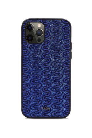 Kajsa Apple Uyumlu iPhone 12 Pro Max Kılıf Kajsa Glamorous Serisi Waterfall Pattern Kapak ZORE-219012