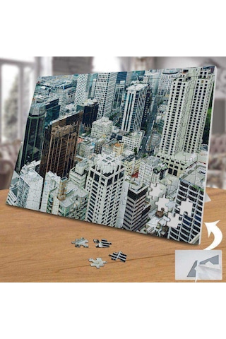 Şehrin Bina Hali 240 Parça Puzzle Yapboz-1246535