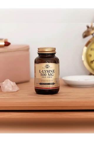 Solgar L-lysine 500 Mg L-lizin 500 Mg 50 Kapsül