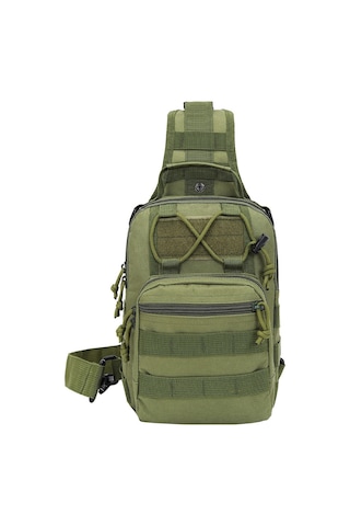 Taktik Göğüs Çantası Açık Kamuflaj Omuz Messenger Çanta Bel Çantası2