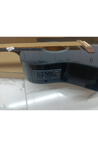 J&d Guitars- Ag-gce/bk Jumbo Kasa Elektro Akustik Gitar AG-6CE/BK