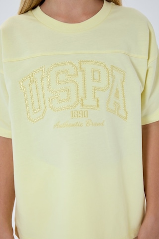 U.s. Polo Assn. Kız Çocuk Sarı Bermuda Takım Us2527-c-v5 Sarı