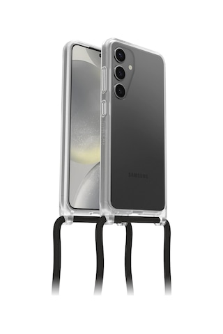 React Necklace Galaxy S24 İçin Kılıf, Ultra İnce, Koruyucu Kılıf, Ayarlanabilir Ve Çıkarılabilir Cep Telefonu Zincirli, Askeri Standartlara Göre Test Edilmiştir