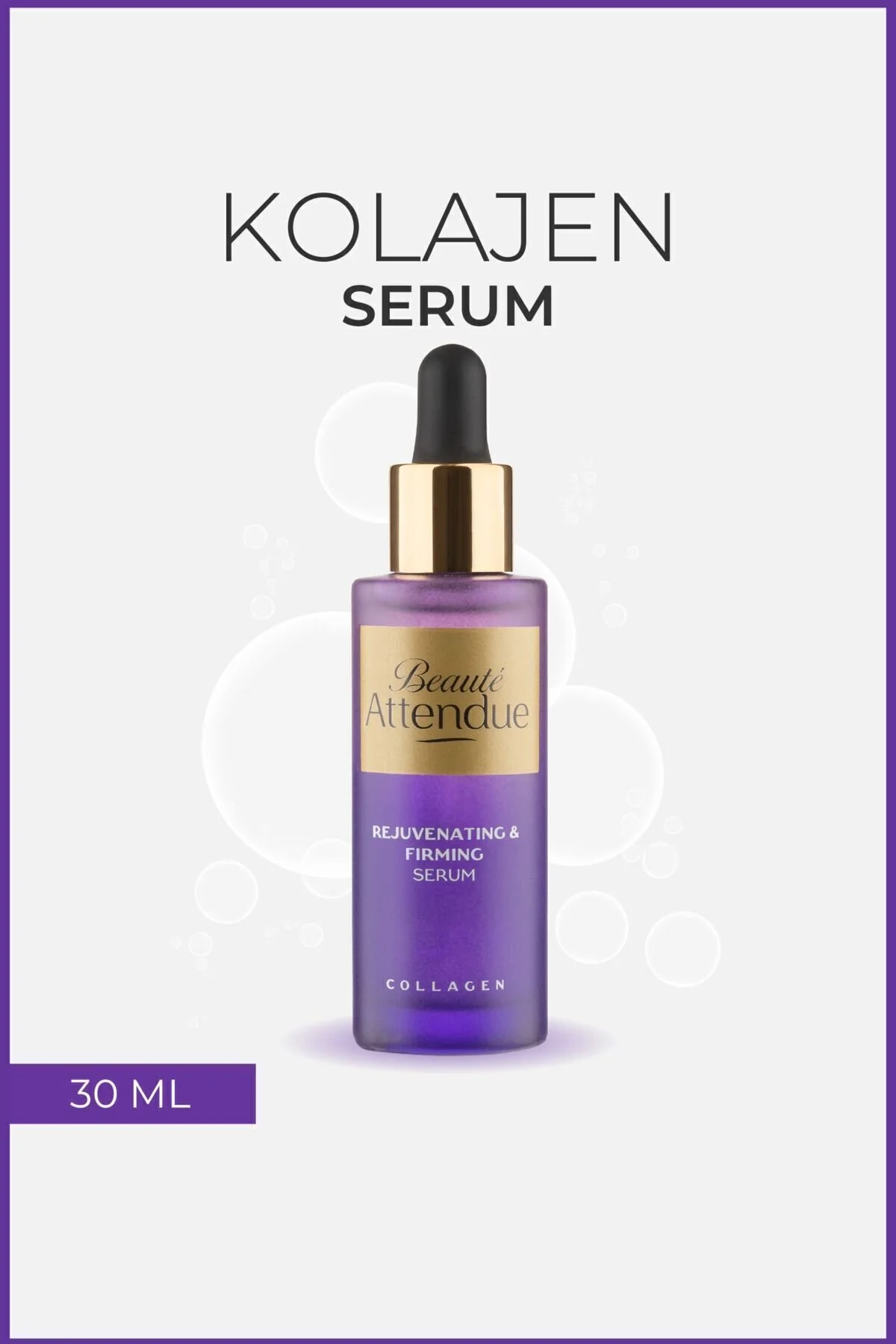 Beaute Attendue Kolajen, Yaşlanma Ve Kırışıklık Karşıtı, Gençleştirici, Cildi Sıkılaştırıcı Serum