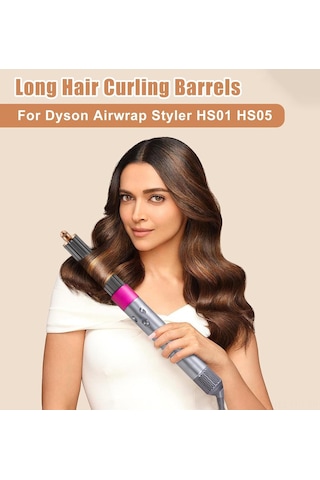 Hangfox 40mm Çift Yönlü Kıvrma Bobini - Dyson Airwrap Hs01/hs05 Uyumlu, Orta-uzun Saçlar İçin Hızlı Saç Stili