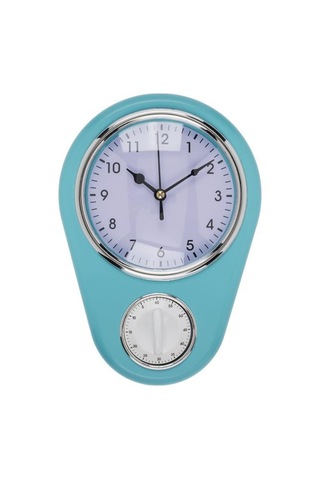 Duvar Saati Ve Zamanlayıcı - Zamanlayıcı Fonksiyonlu Saat Kırmızı Diğer