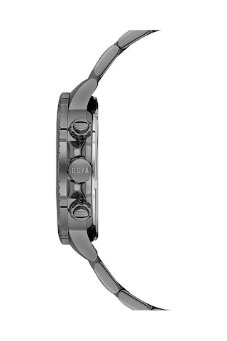 U.s. Polo Assn. Uspa1074-05 Quartz Çelik Füme Yeşil Kadran 43 Mm Erkek Kol Saati