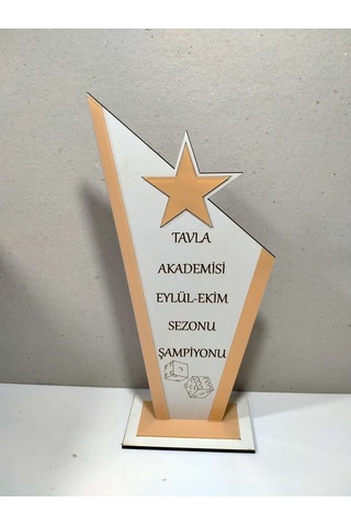 Mrchediyesepeti Turuva Tavla, Satranç,futbol, Voleybol, Basketbol Plaketi Altın - Beyaz