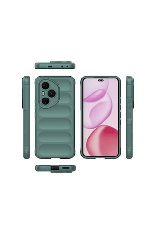 Adige Honor 400 Pro Kılıf Etnik Optimum Silikon Yeşil