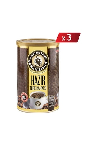 Altıncezve Hazır Türk Kahvesi Sade 3 x 500 G Altıncezve Hazır Türk Kahvesi Sade 3 x 500 G