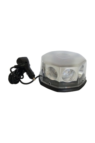 Space Space Mıknatıslı Tepe Lambası Cree Ledli Yuvarlak Kırmızı Mavi 12v / Laık110 O A37410