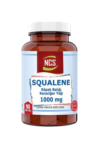 Ncs Squalene Köpek Balığı Yağı 1000 MG 90 Softgel