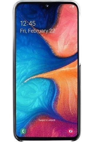 Galaxy A30 İle Uyumlu Siyah Koruyucu Kılıf Ef-aa305cbegww
