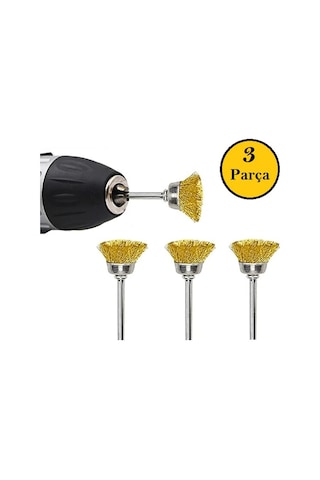 Venoa Vk1530 Mikro Prinç Pimli Çanak Fırça Seti 3 Parça