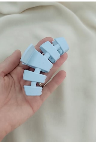 Mandal Toka Saç Aksesuarı 9 Cm İthal Ürün Saç Tokası Renk Açık Pembe Pembe