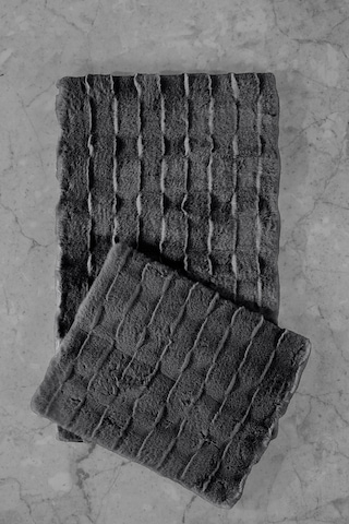 Elart Rita Paspas Takımı 60x100 Cm Antrasit Antrasit