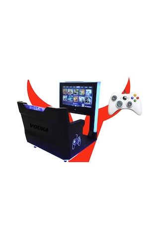 Xbox 360 Gamepad Joystick Kablolu Oyun Kolu Pc-360 Uyumlu Siyah