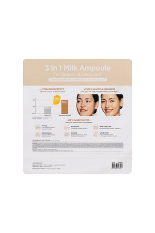 Tırtır Ceramic Milk Ampoule Yoğun Nemlendirici Yüz Serumu Seti 2x40ml