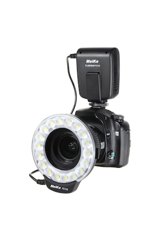 Meike FC110 Nikon Uyumlu LED Macro Ring Flaş