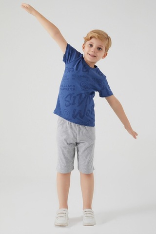 Roly Poly 3027 Garson Fun Class Traveler Erkek Çocuk Bermuda Takım 001