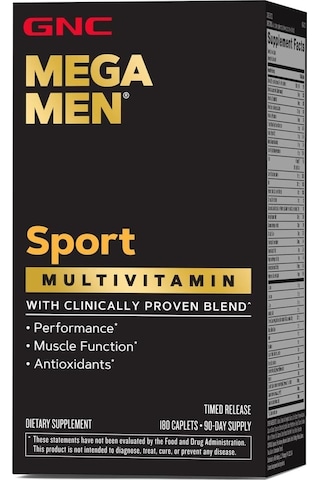 Gnc Mega Men Sport Multivitamin 180 Tablet