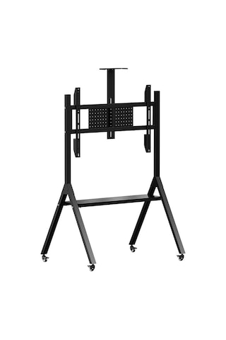 Dark DK-AC-VS01 55"-100" 100kg Tekerlekli Mobil TV Standı Kamera ve Ekipman Raflı