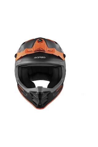 Acerbis Profıle Çocuk Kask Turuncu Siyah Turuncu