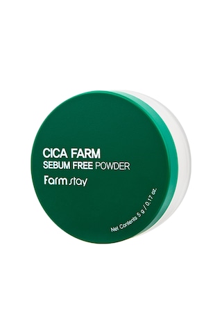 Farmstay Cıca Farm Sebum Free Powder 5g - Yağ Dengeleyici Centella Özlü Pudra
