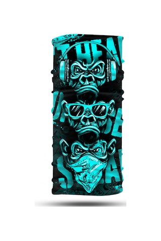 Daırb0089 - Çok Amaçlı Bandana Motosiklet Boyunluk Balaklava Outdoor Yüz Maskesi Kayak Maskesi Çok Renkli