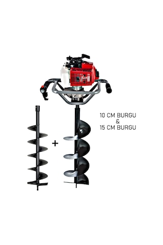 Ablacks C-52 Toprak Burgu Makinesi 10 - 15 CM Çift Burgulu