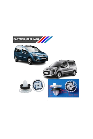 Nvr Partner - Berlingo Döşeme Klipsi 7703077476 - 9345zn