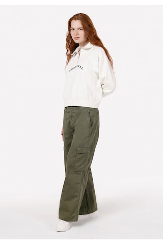 Colin's Colins Beyaz Kadın Sweatshirt Cl1072749 Q1.v1 Ofw Beyaz