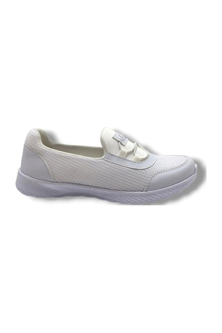 Black Sea 575-26 Anorak Slip On Anatomik Kadın Sneaker 36-42 Beyaz