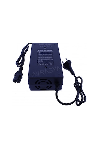 Charger 60V 20A Fanlı Işıklı Kesicili Elektilikli Scooter Şarj Adaptör