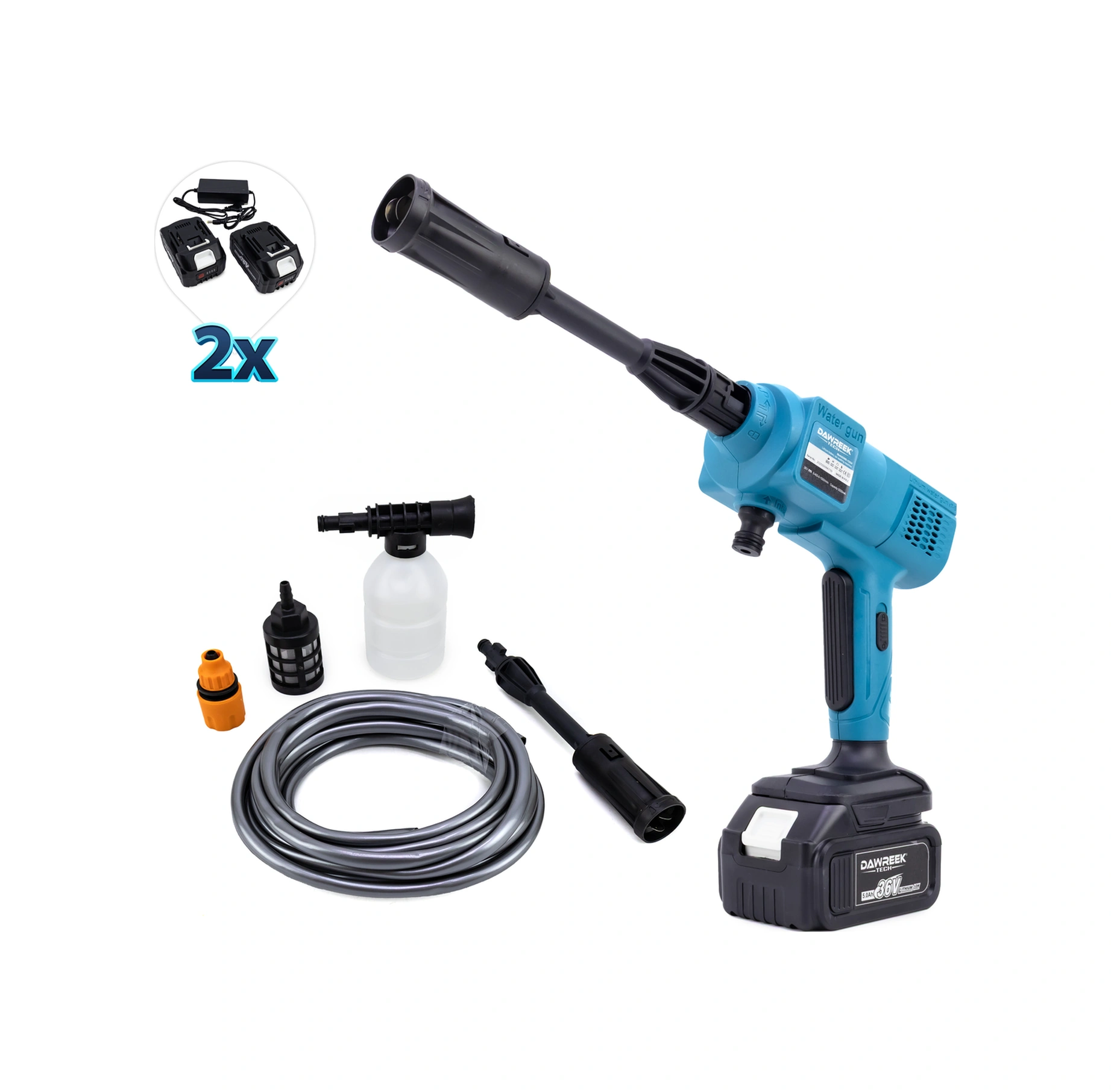 Dawreek Şarjlı Oto Yıkama Mk 1 ADETLİ SET