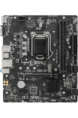 MSI PRO H510M-B Intel H470 2933 MHz (OC) DDR4 Soket 1200 mATX Anakart